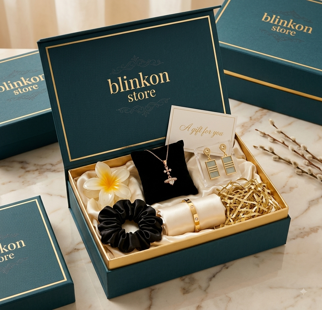 Blinkon Store Emerald Luxury Jewelry Gift Box for Women