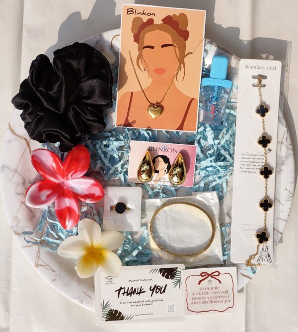 Blinkon Exclusive Glamour Accessory Gift Set (7-in-1)