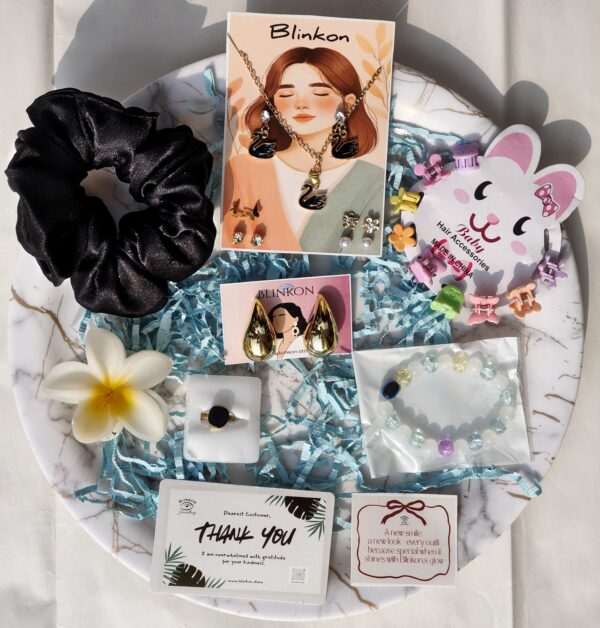 Blinkon "Mystic Swan" 7-in-1 Jewellery & Accessory Gift Set