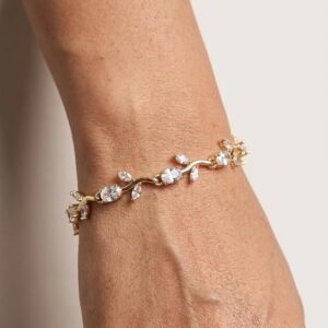 Golden Cuban Chain Link Bracelet
